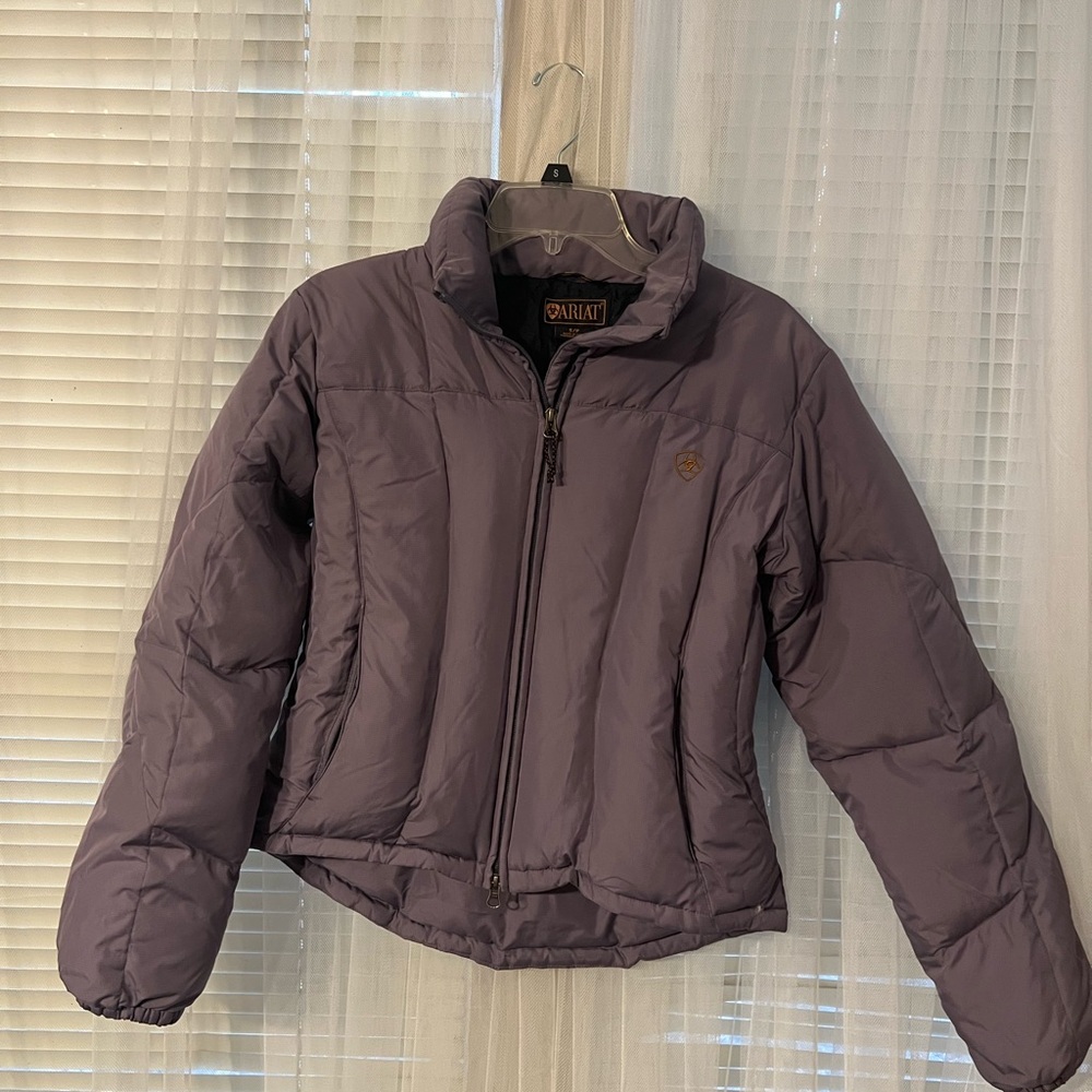 Ariat Purple Puffer Jacket